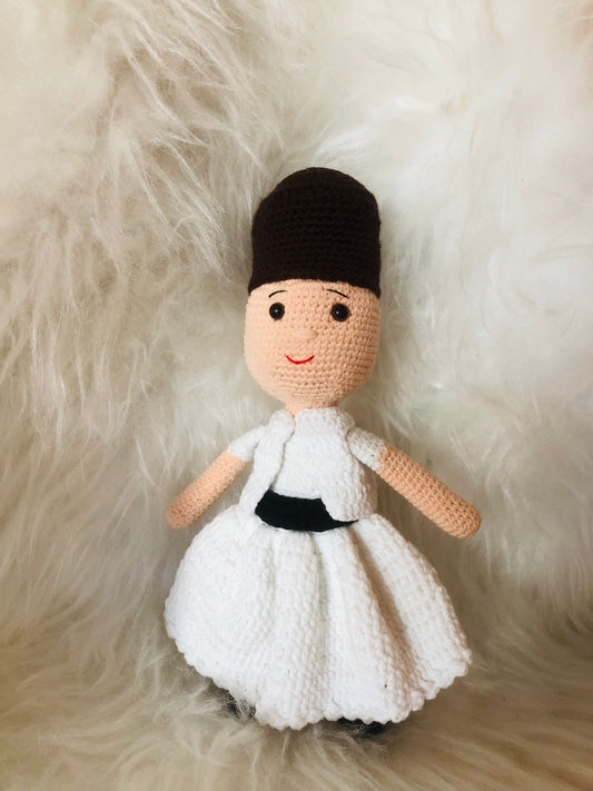 Amigurumi Handmade Ottoman Islamic Whirling Dervish